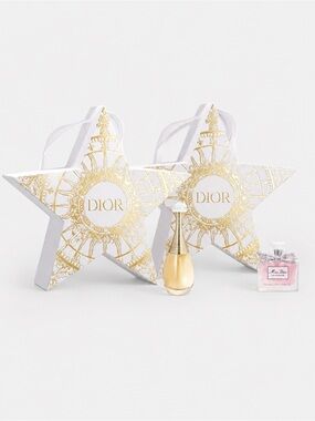 (NWT) Dior VIP Mini Set J’adore & Miss Dior Eau de Parfum with Star Gift Boxes